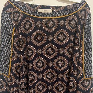 LOFT Women's Boho Blouse, M